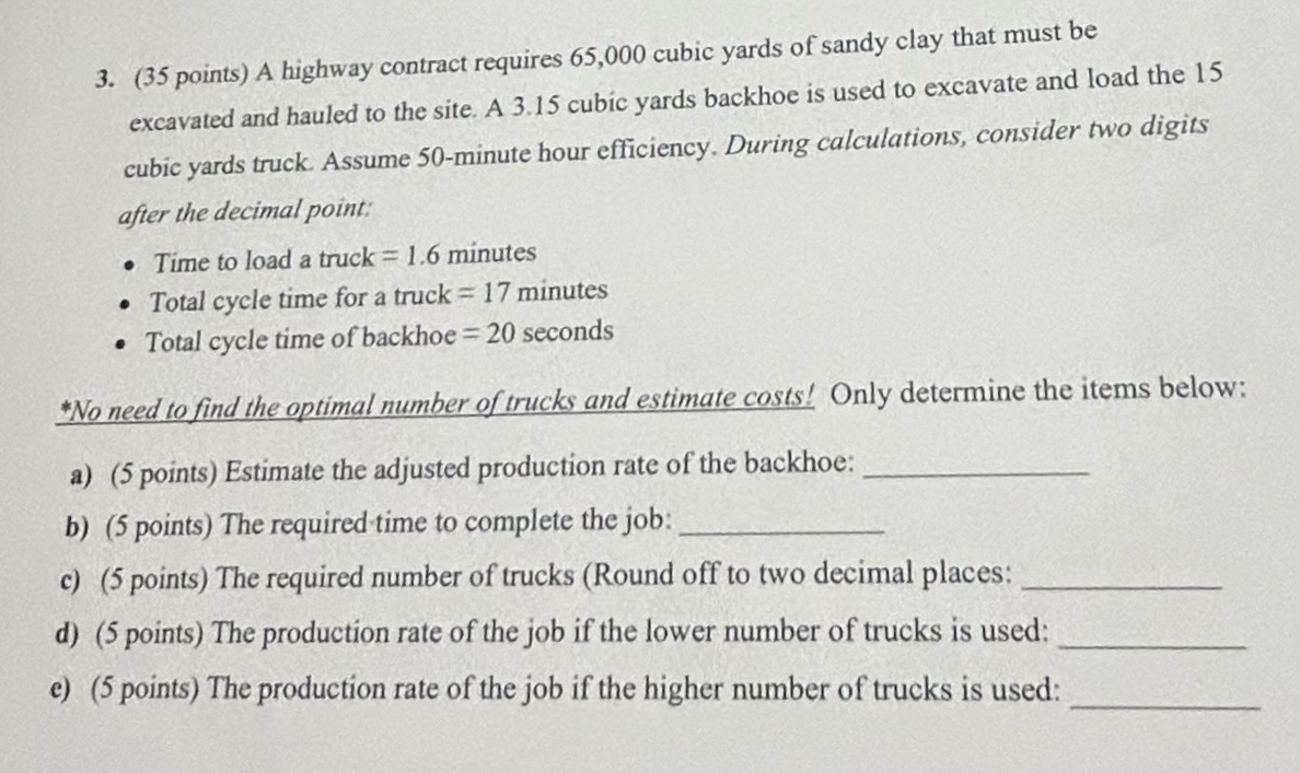 mA highway contract requires 6 5 , 0 0 0 cubic
