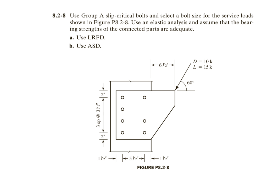 8 . 2 - 8 Use Group A slip - critical bolts and