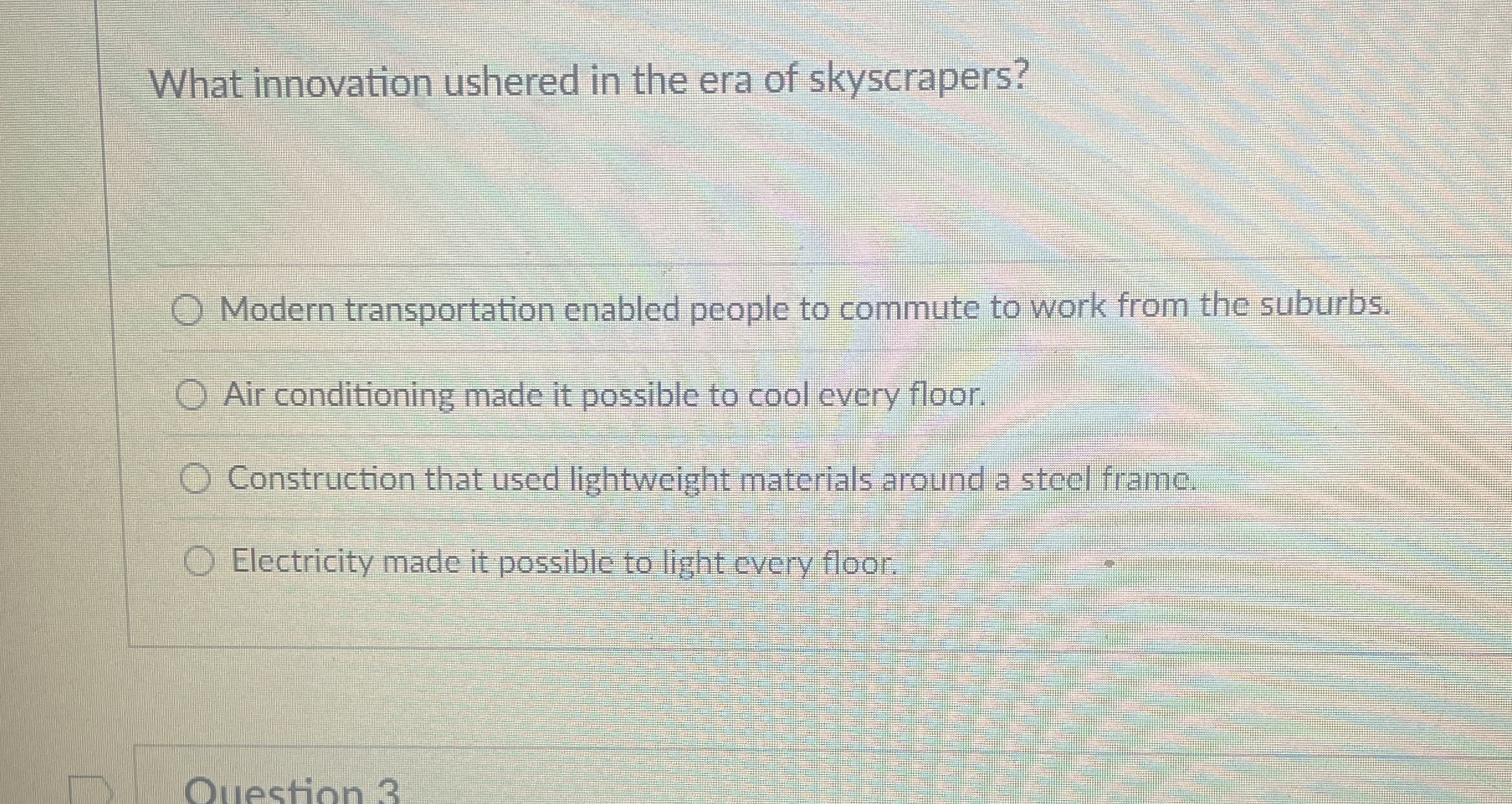 What innovation ushered in the era of