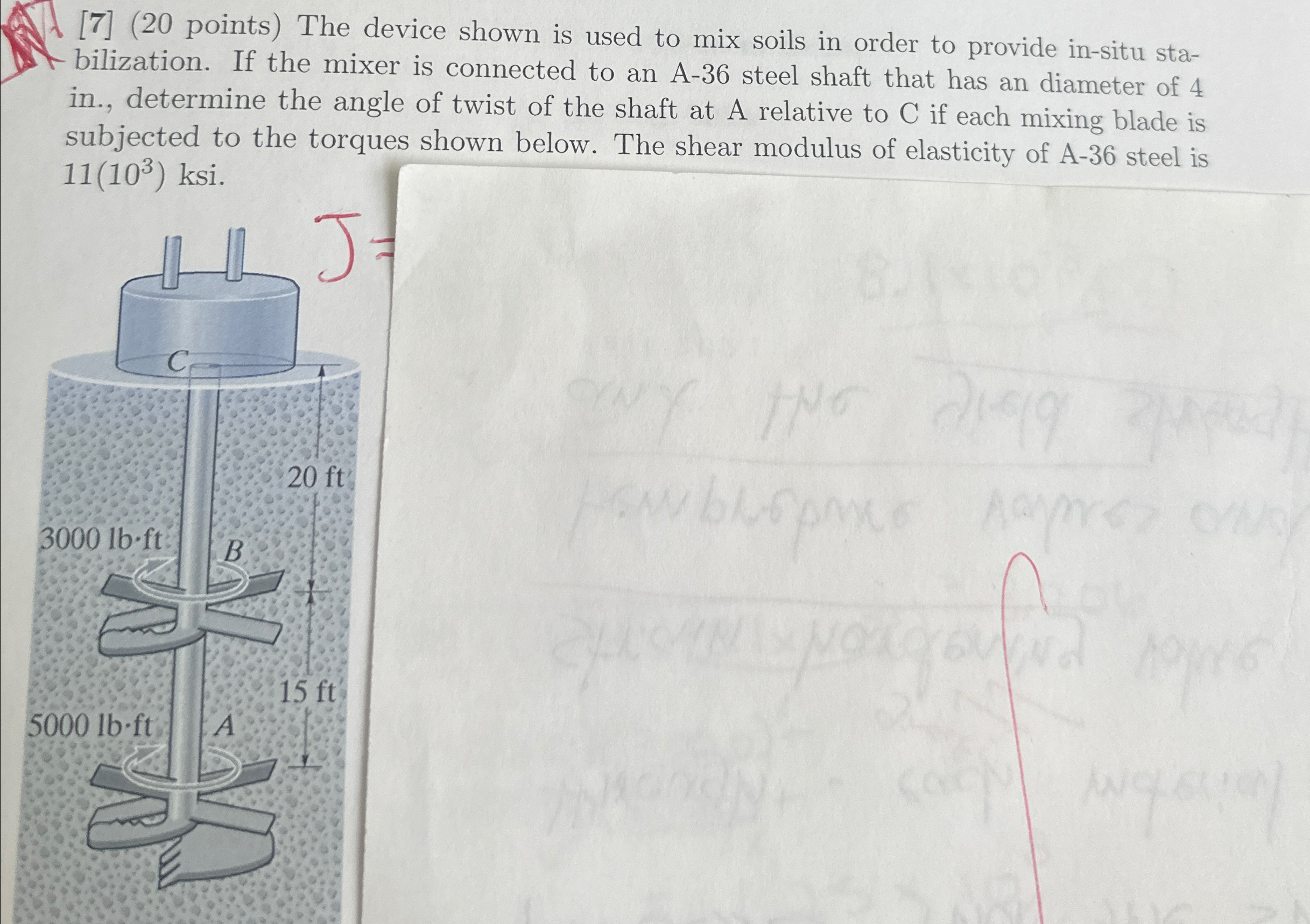 [ 7 ] ( 2 0 points ) The device shown is used to
