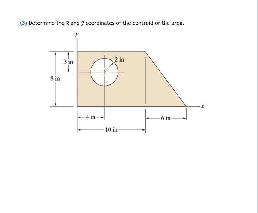 ( 3 ) Determine the x and ? b a r ( y )