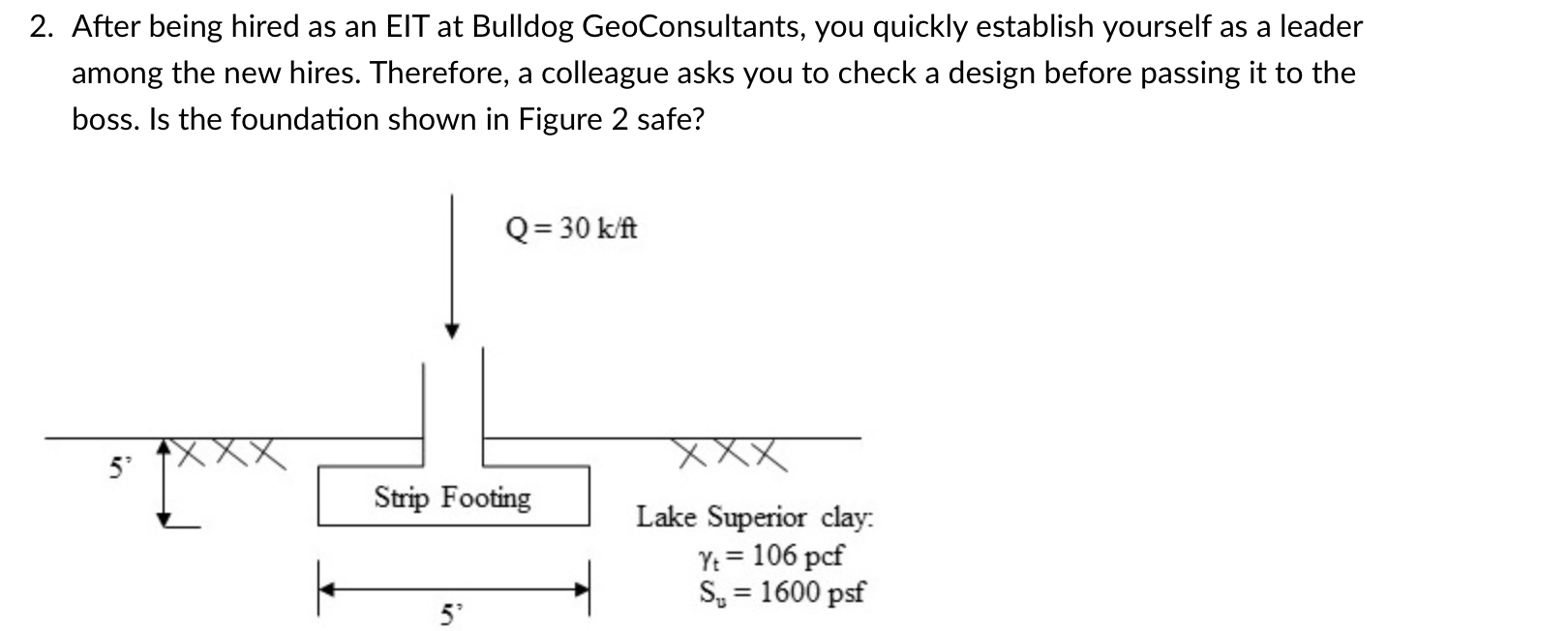 After being hired as an EIT at Bulldog