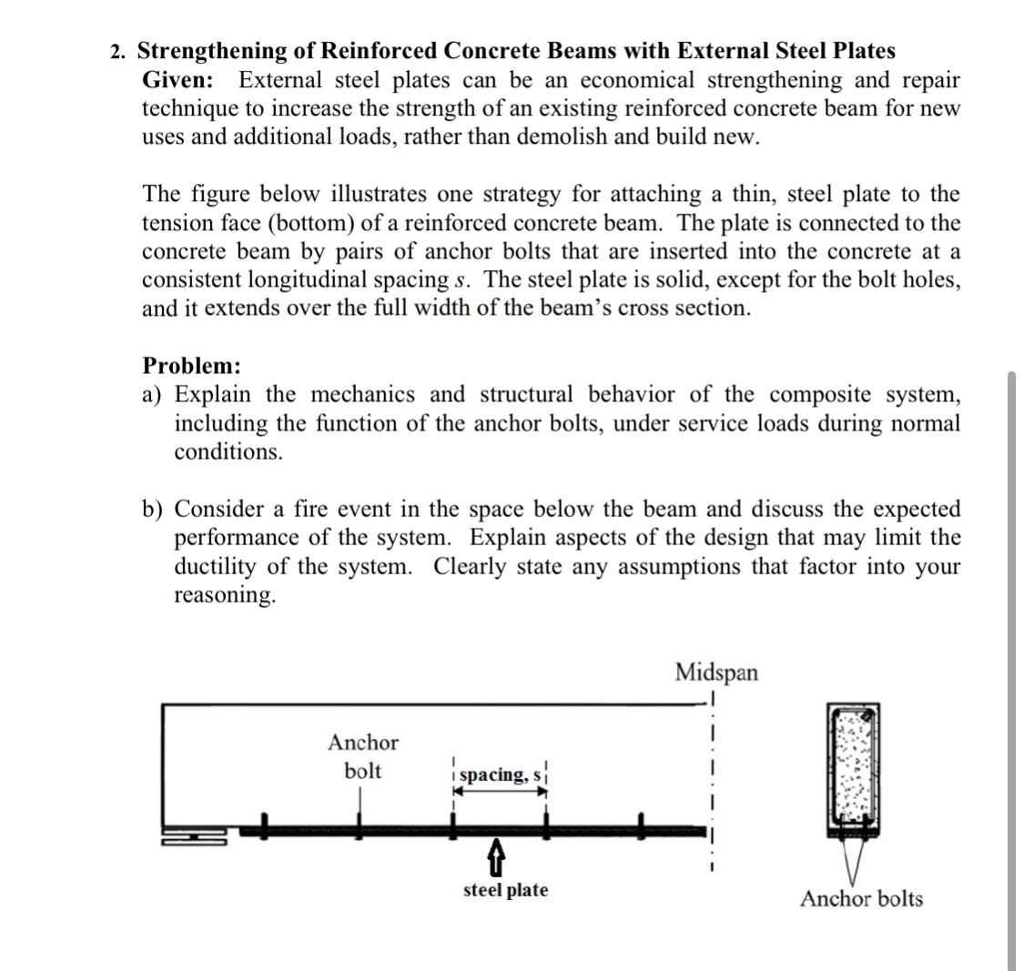 Strengthening of Reinforced Concrete Beams with