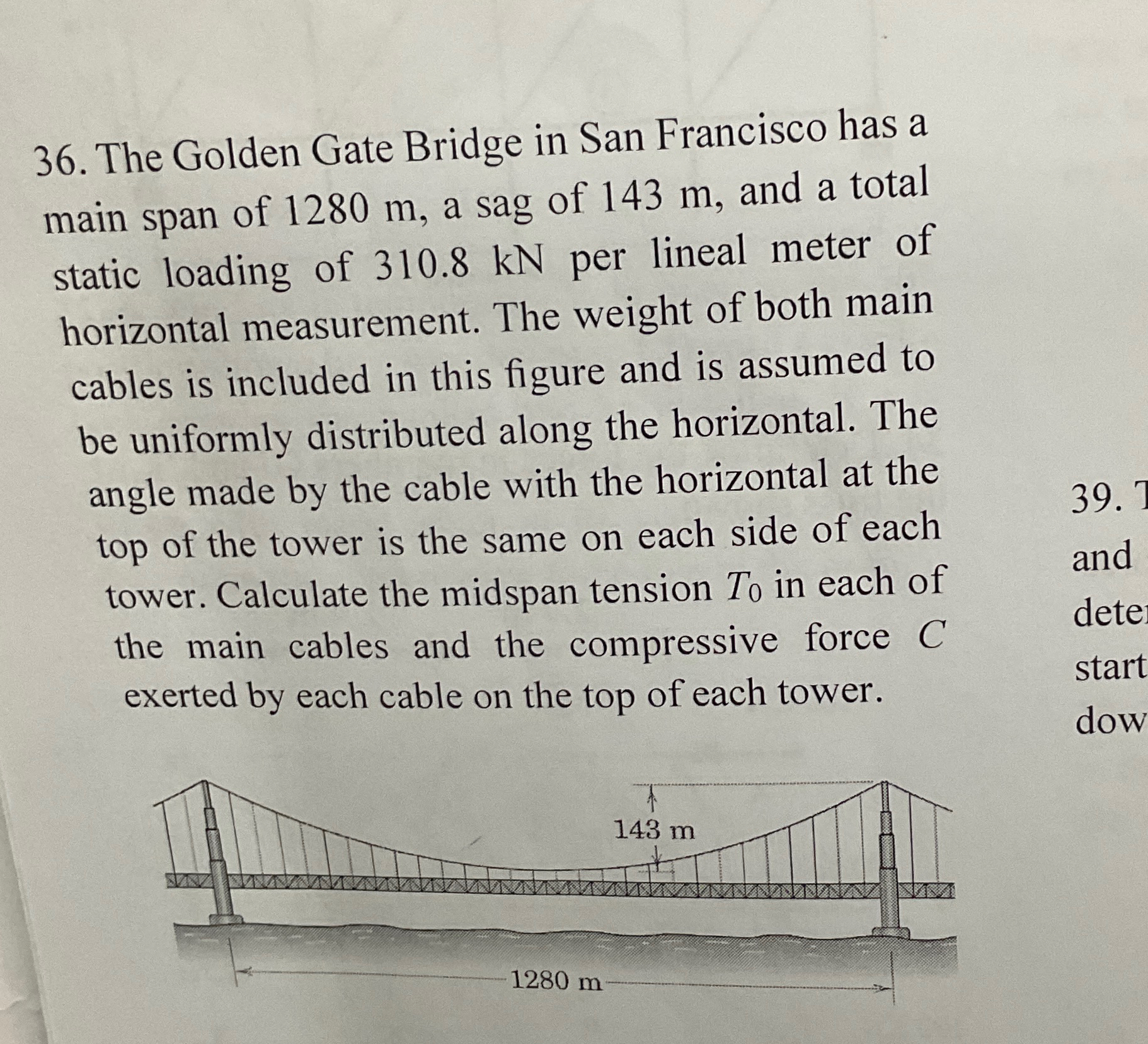 The Golden Gate Bridge in San Francisco has a