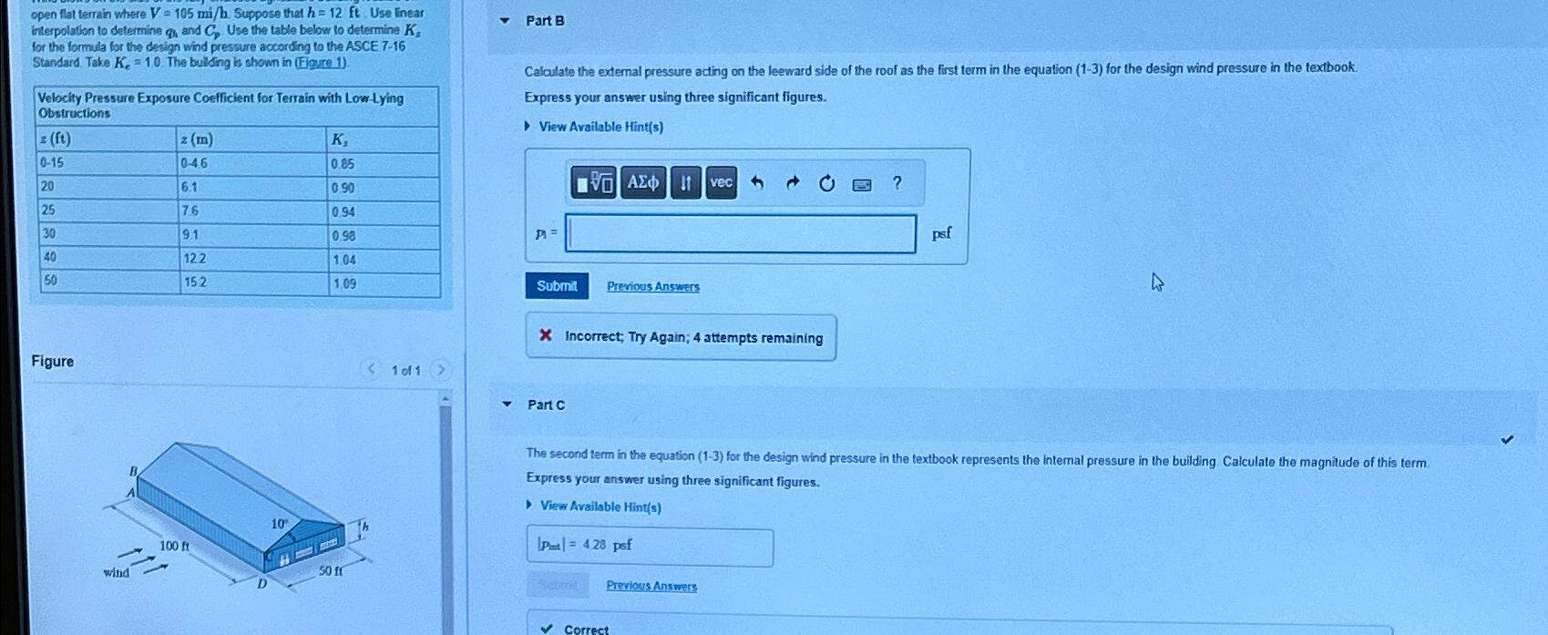 open flat terren where V=105m(i)/(h) . Suppose