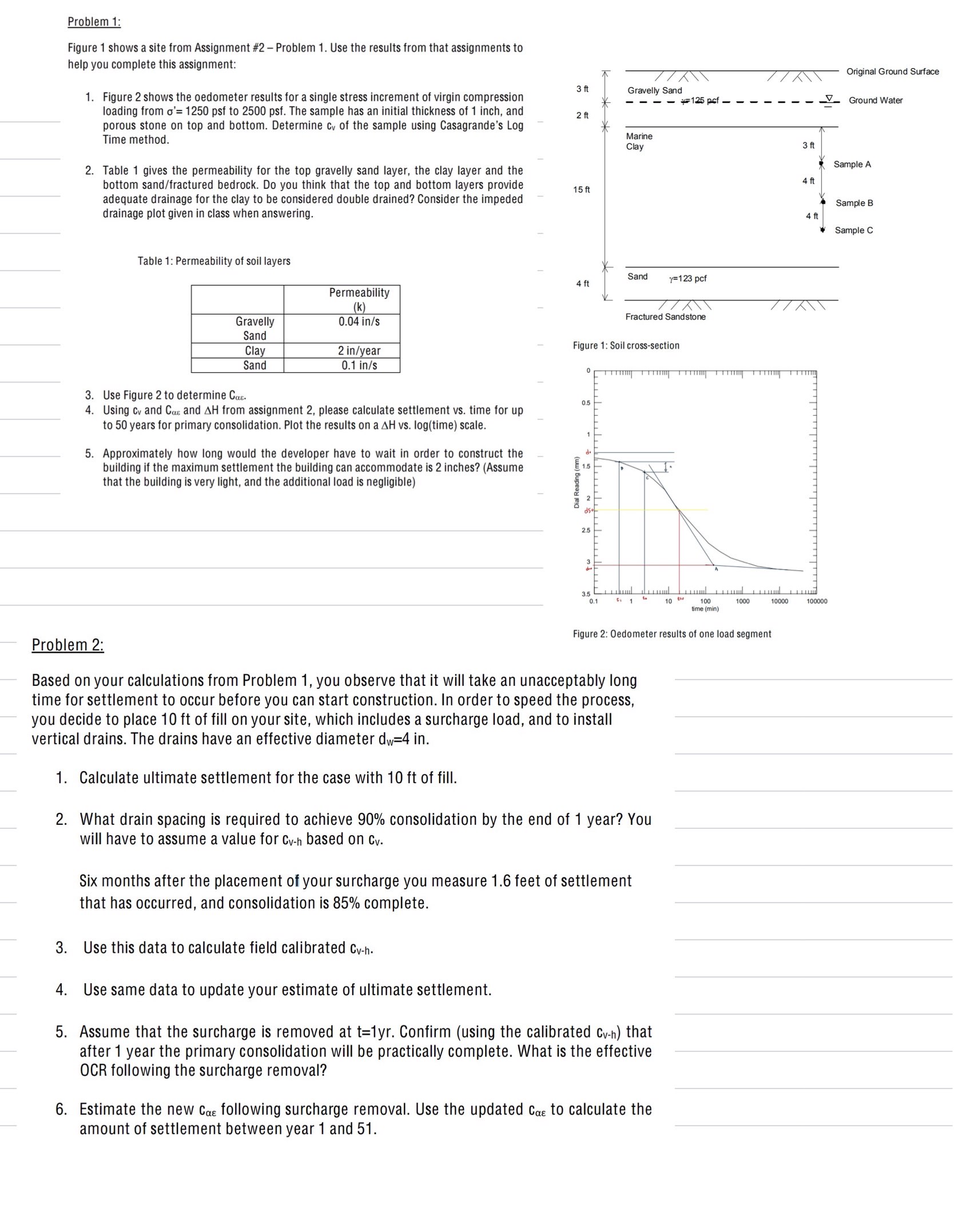 Problem 1 : Figure 1 shows a site from Assignment