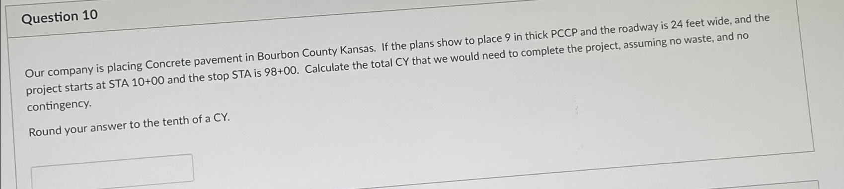 Our company is placing Concrete pavement in