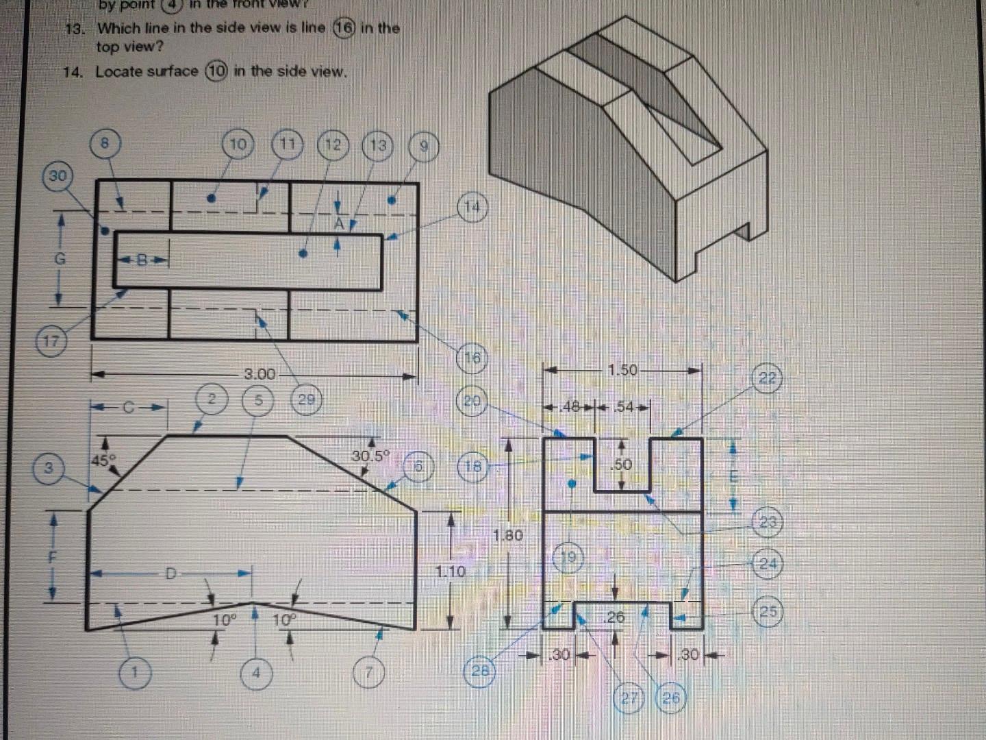 How are we getting the answers using Trig for