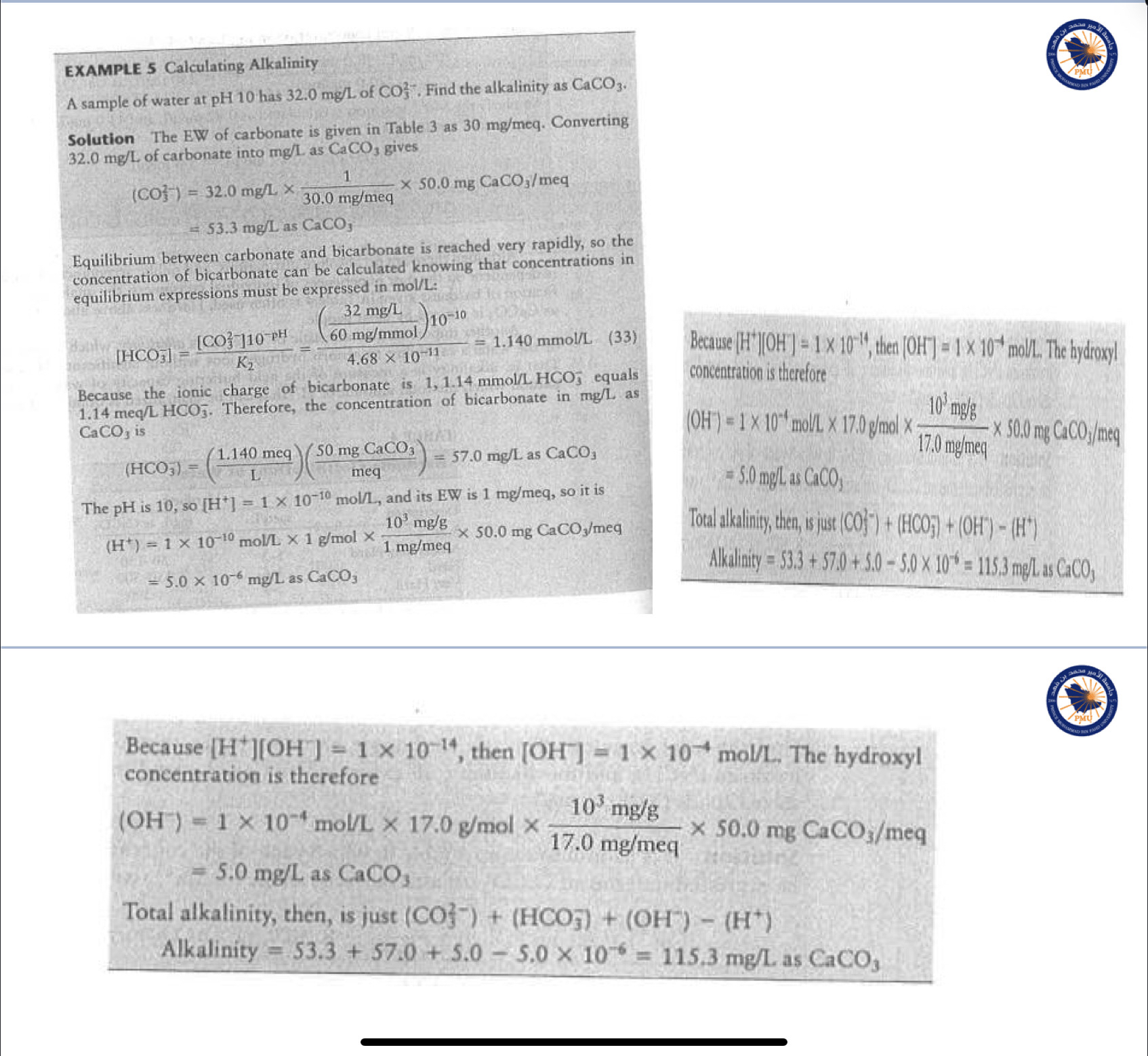 Using the same steps of solving in the pictures