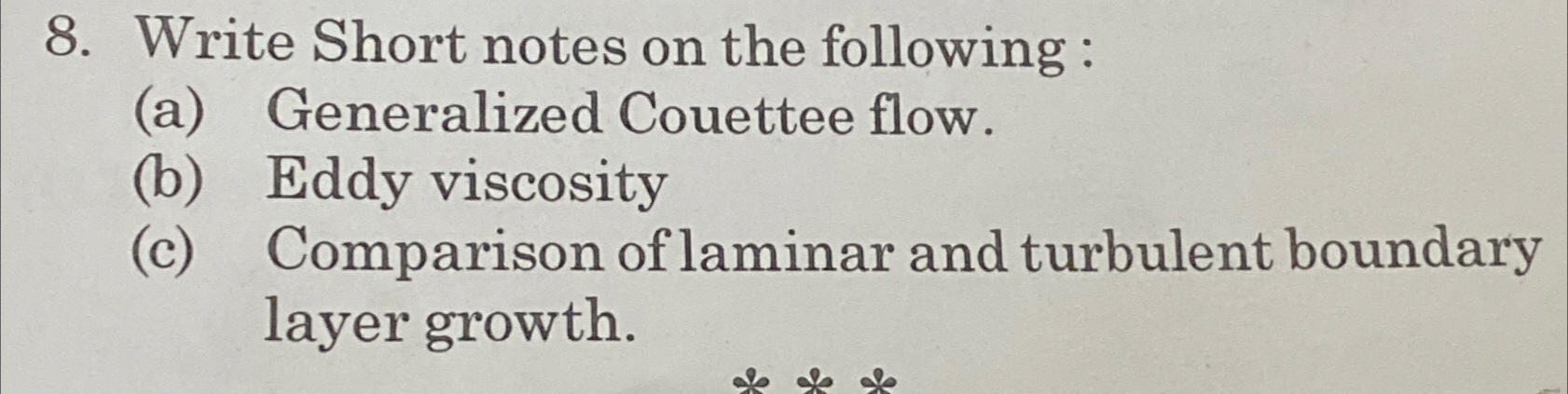 Write Short notes on the following: ( a )