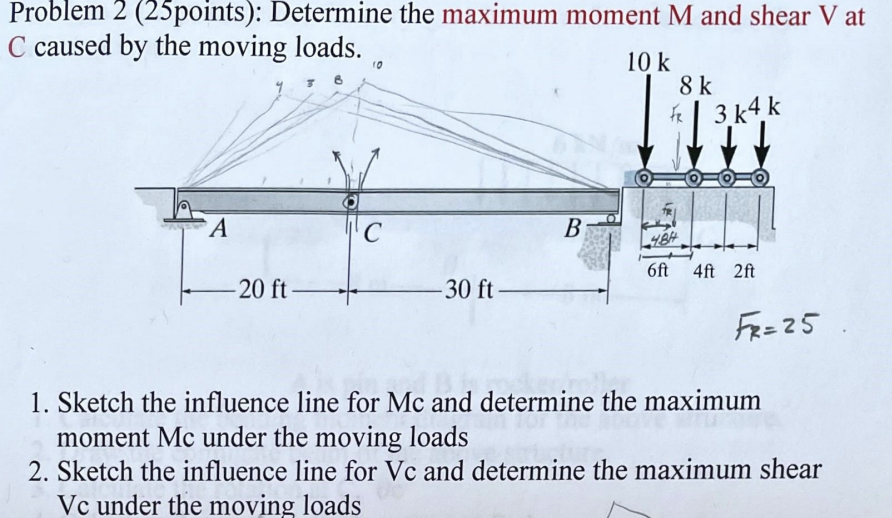 Problem 2 ( 2 5 points ) : Determine the maximum