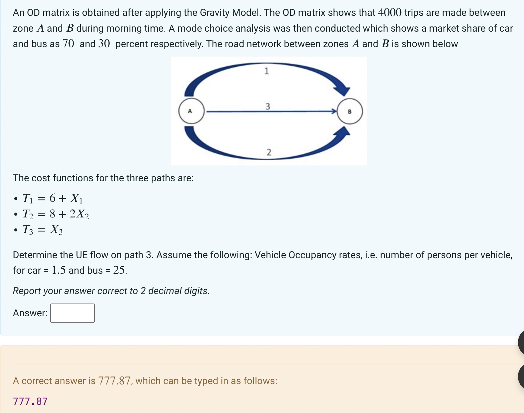 A correct answer is 7 7 7 . 8 7 , which can be