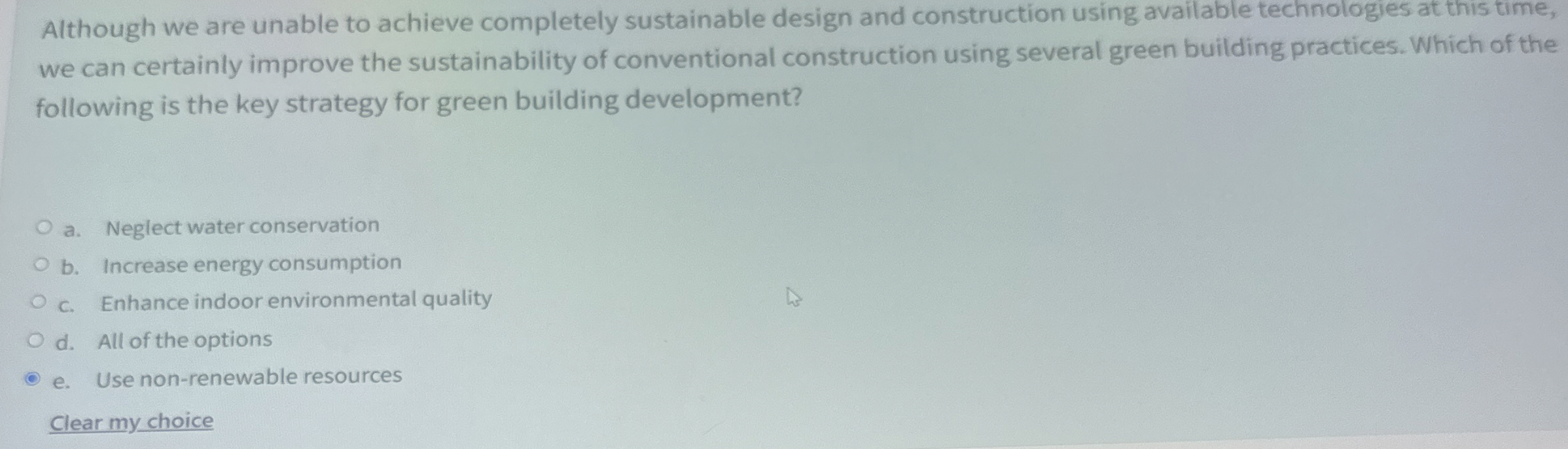 Although we are unable to achieve completely