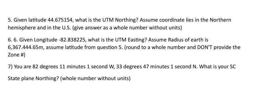 Given latitude 4 4 . 6 7 5 1 5 4 , what is the