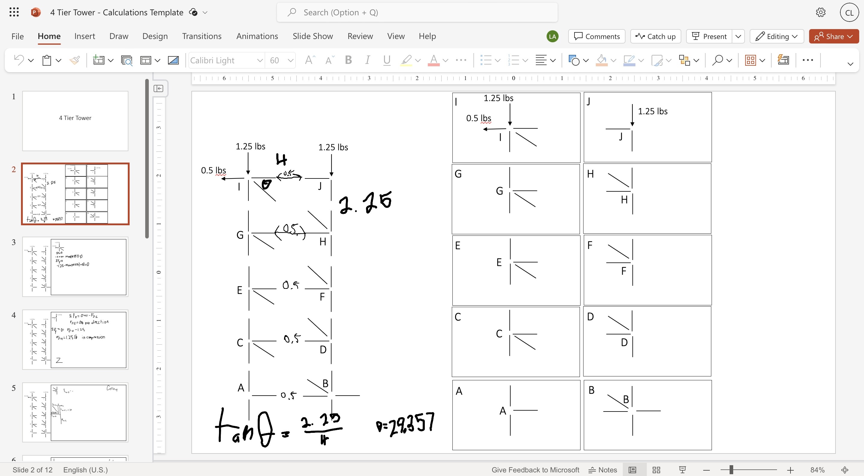 truss calculations. I posted this once and it got