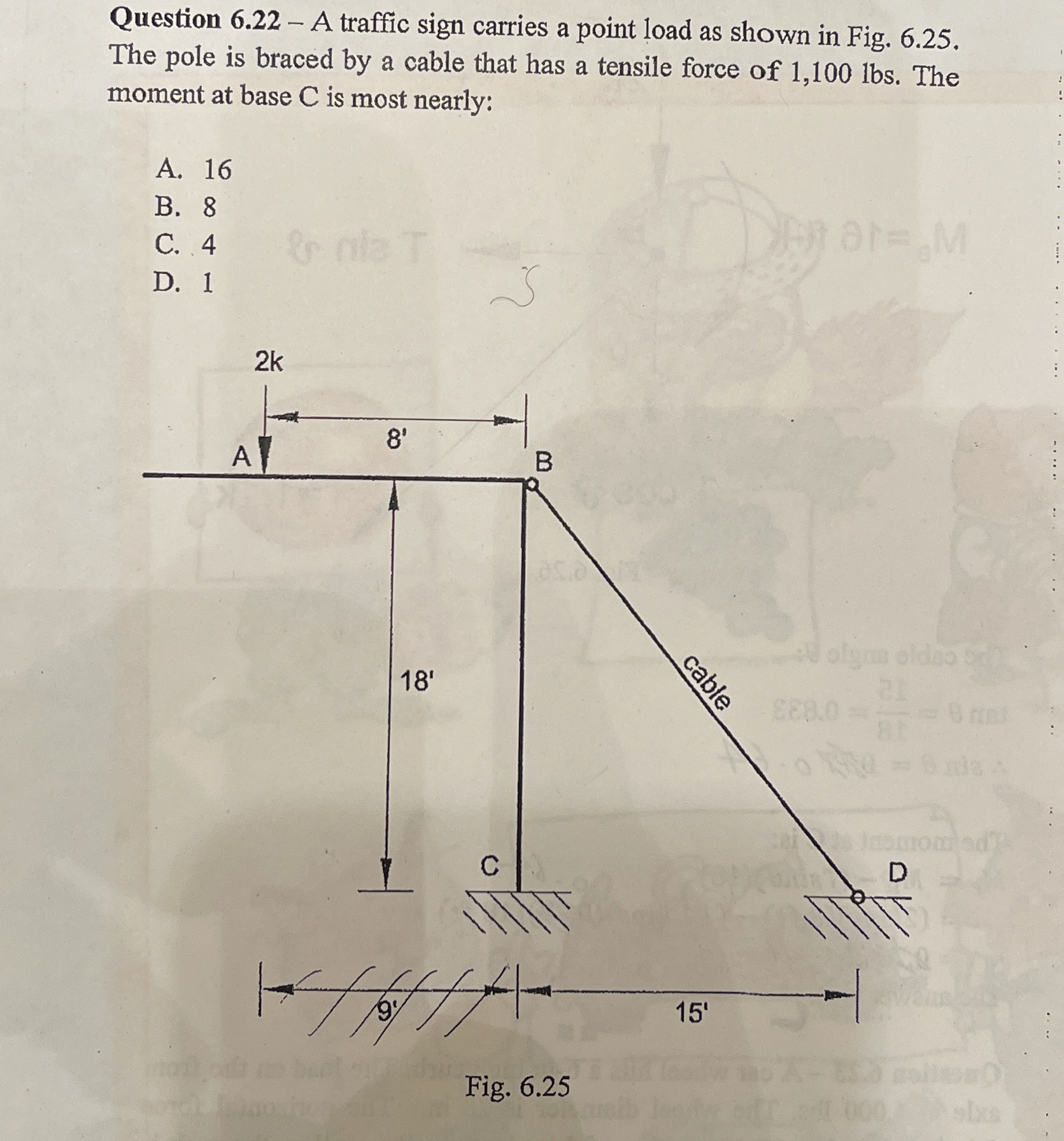 Iqbal & Iqbal Question 6 . 2 2 - A traffic sign