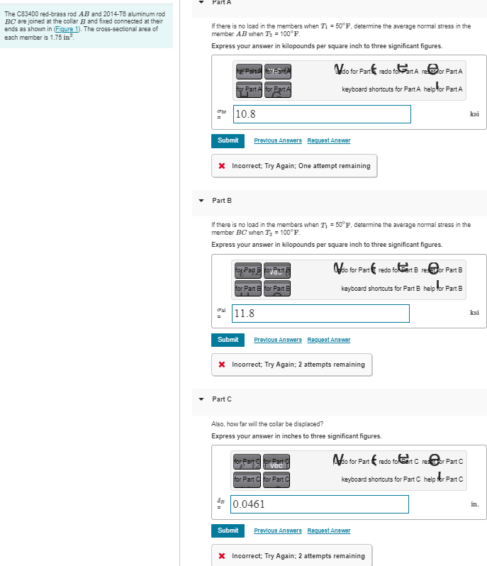 The C 8 3 4 0 0 red - brass rod A B and 2 0 1 4 -
