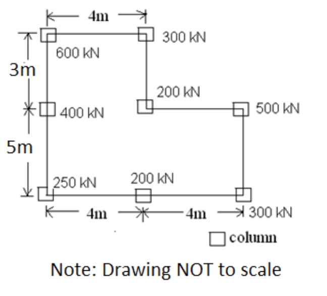Plan of a building is shown in fig . 1 . Consider