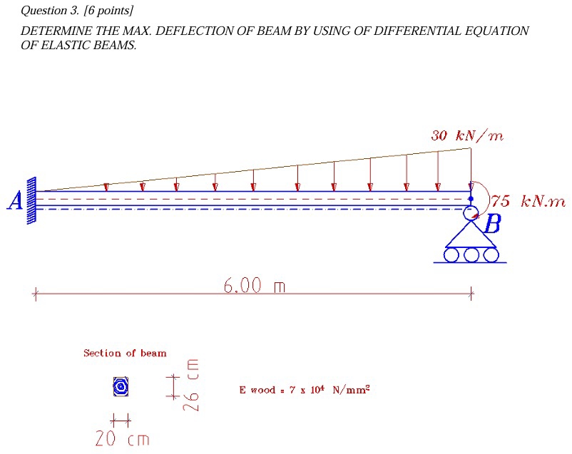 Question 3 . [ 6 points ] DETERMINE THE MAX.