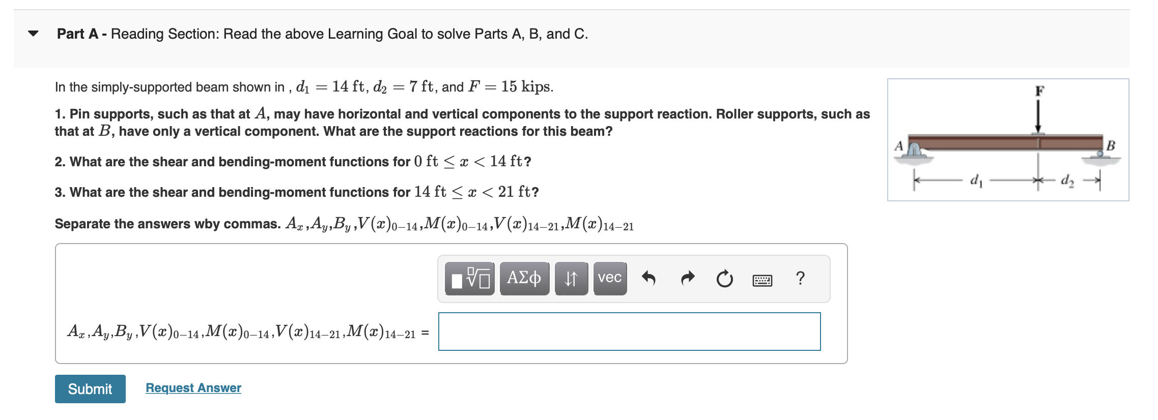 Part A - Reading Section: Read the above Learning