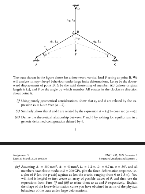( iv ) Assuming A 1 = 8 0 0 m m 2 , A 2 = 4 0 m m
