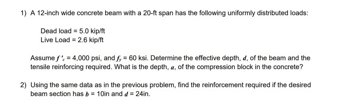 Please answer # 2 with info from # 1 A 1 2 - inch