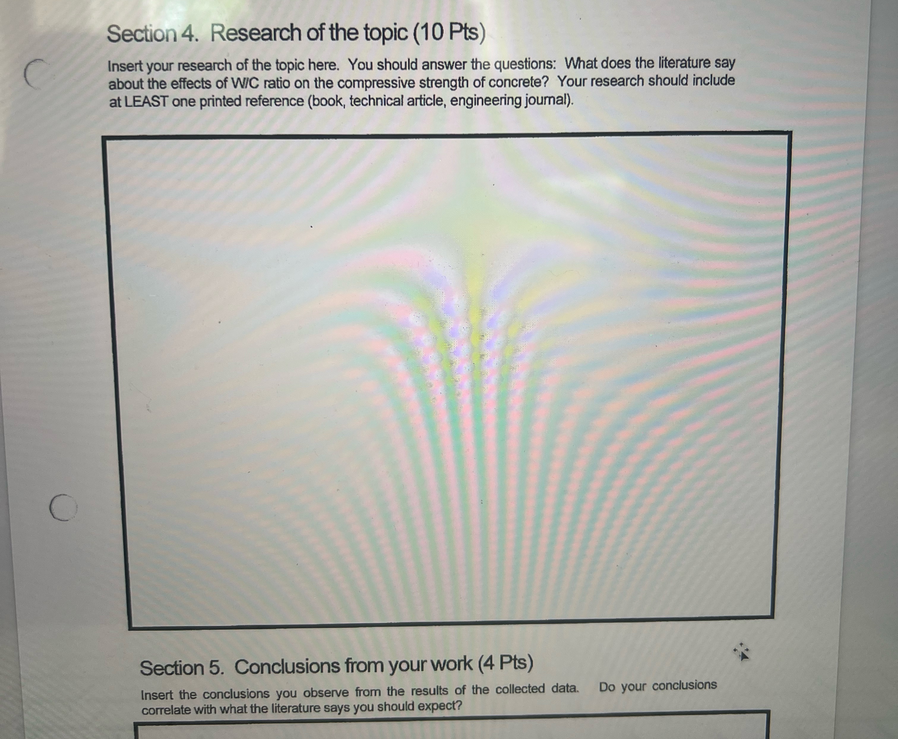 Section 4 . Research of the topic ( 1 0 Pts )