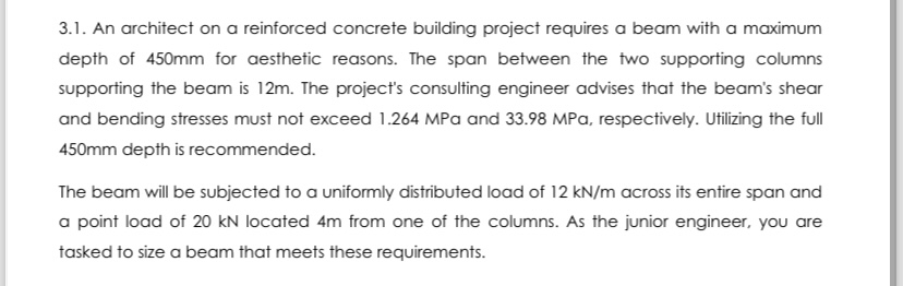 3 . 1 . An architect on a reinforced concrete