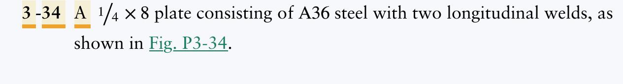 3 - 3 4 A 1 4 8 plate consisting of A 3 6 steel