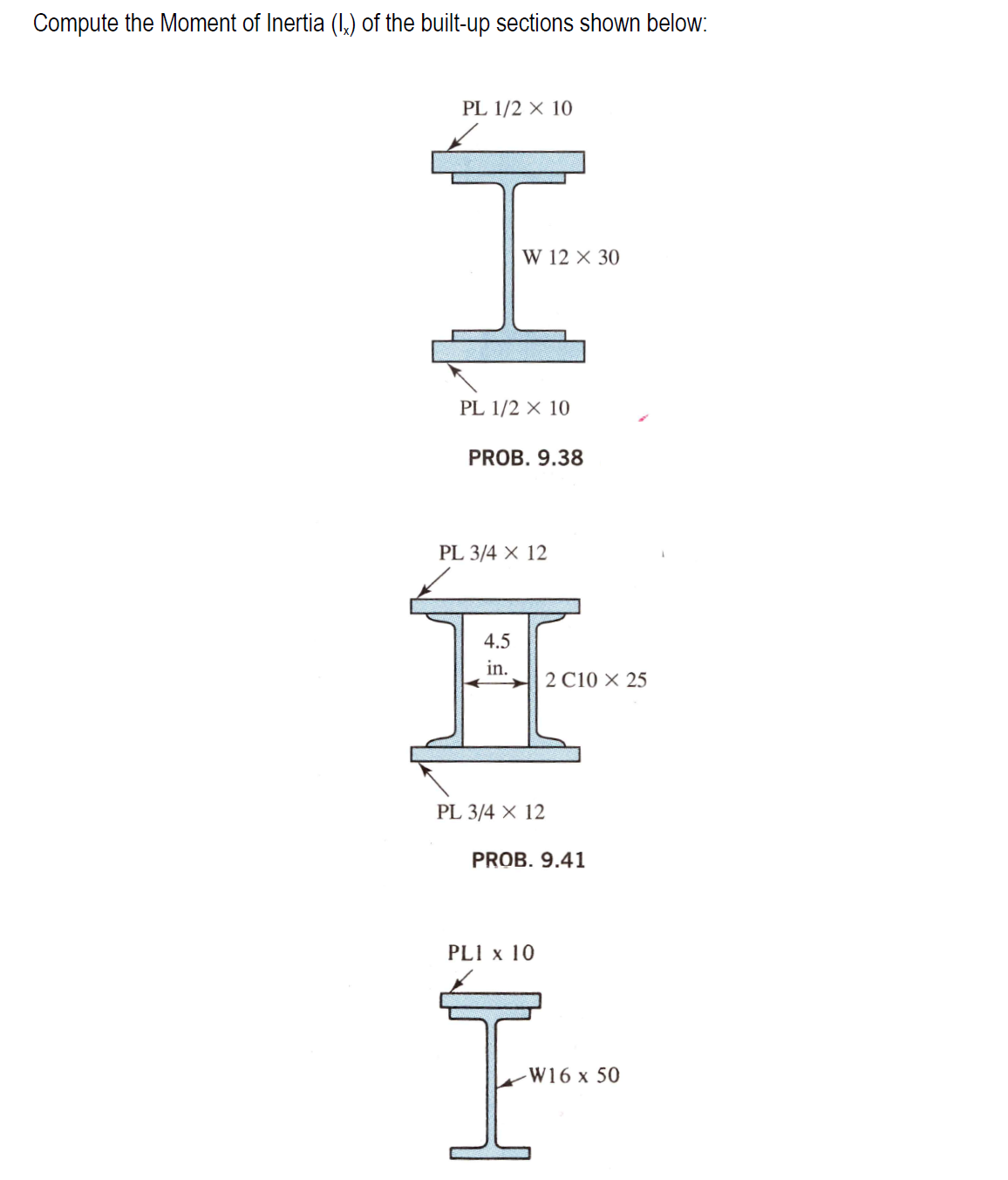 can you solve using the chart that has ai , xi ,