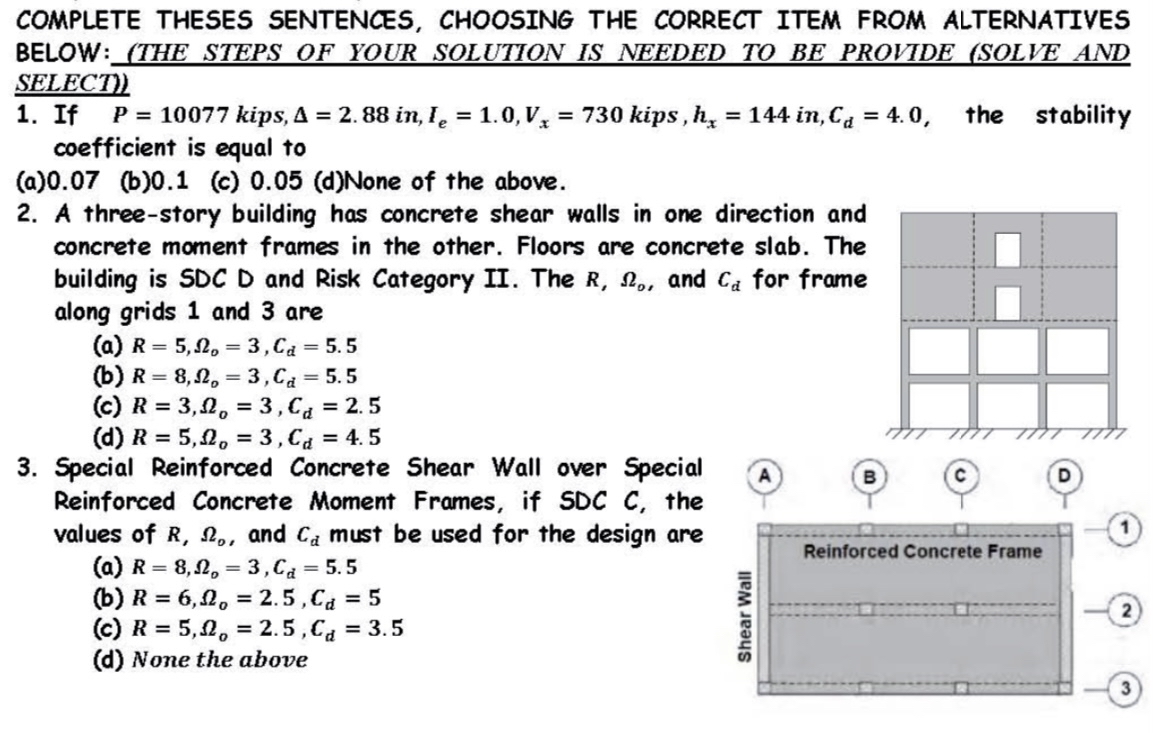 COMPLETE THESES SENTENCES, CHOOSING THE CORRECT