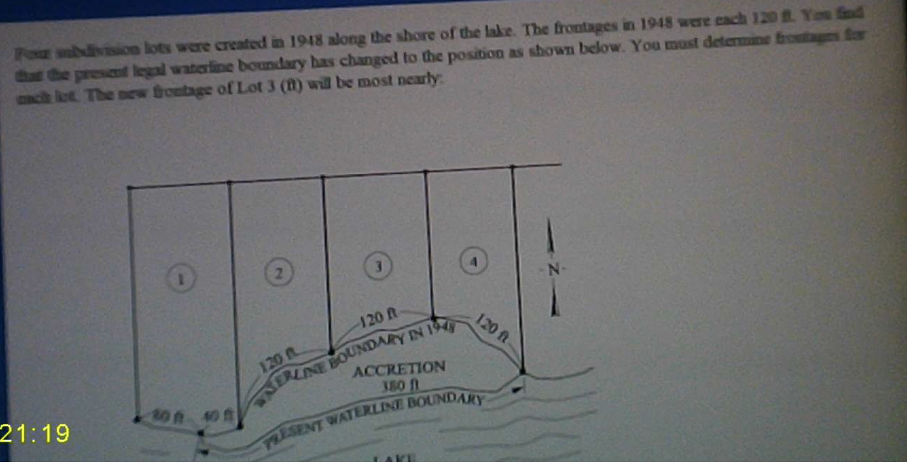 Four subdevision lots were created in 1 9 4 8