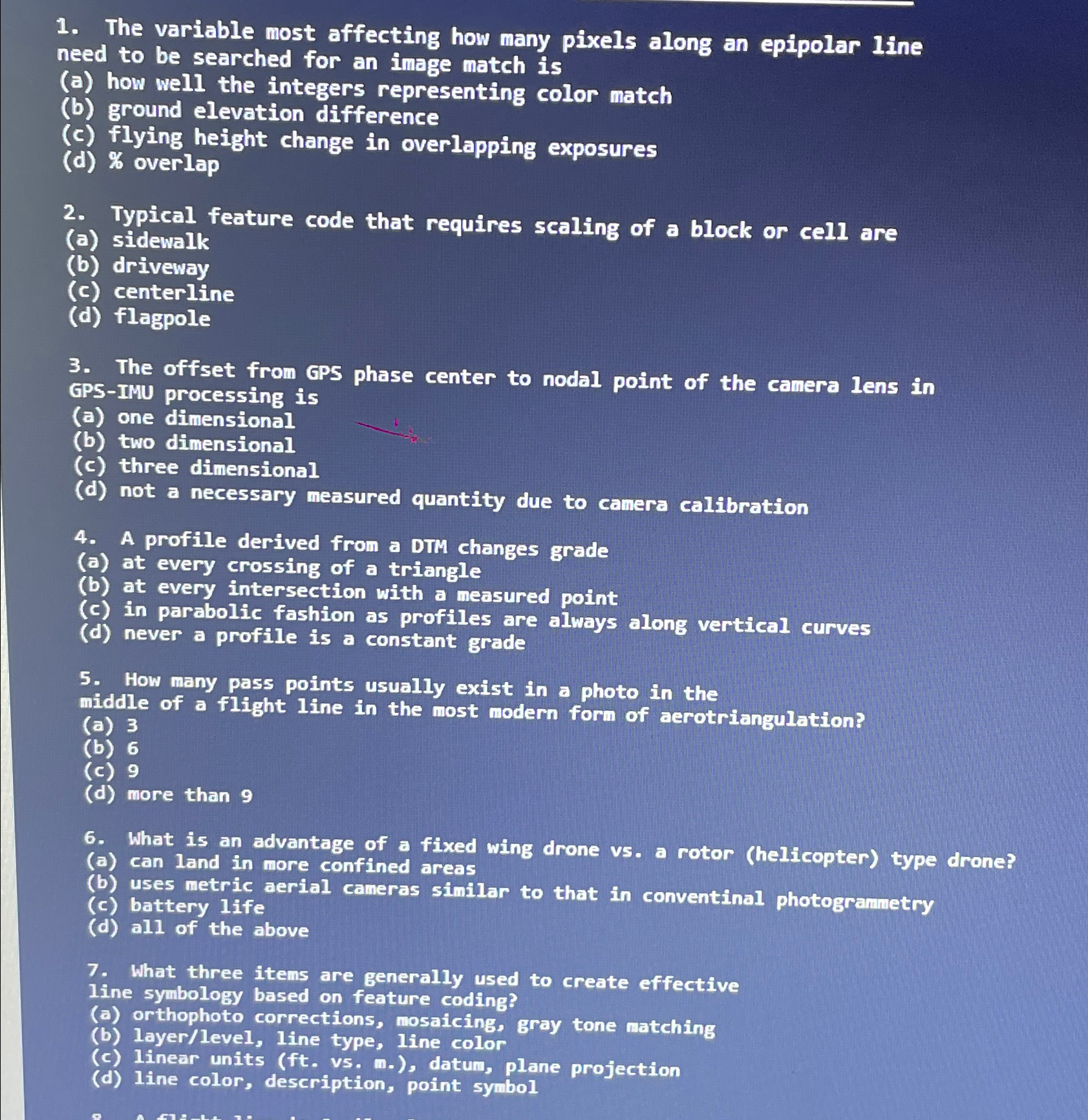 The variable most affecting how many pixels along