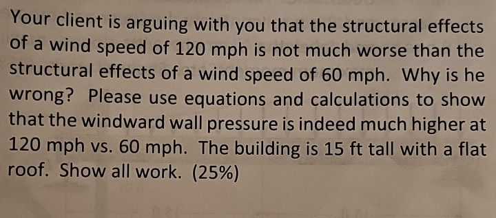 Your client is arguing with you that the