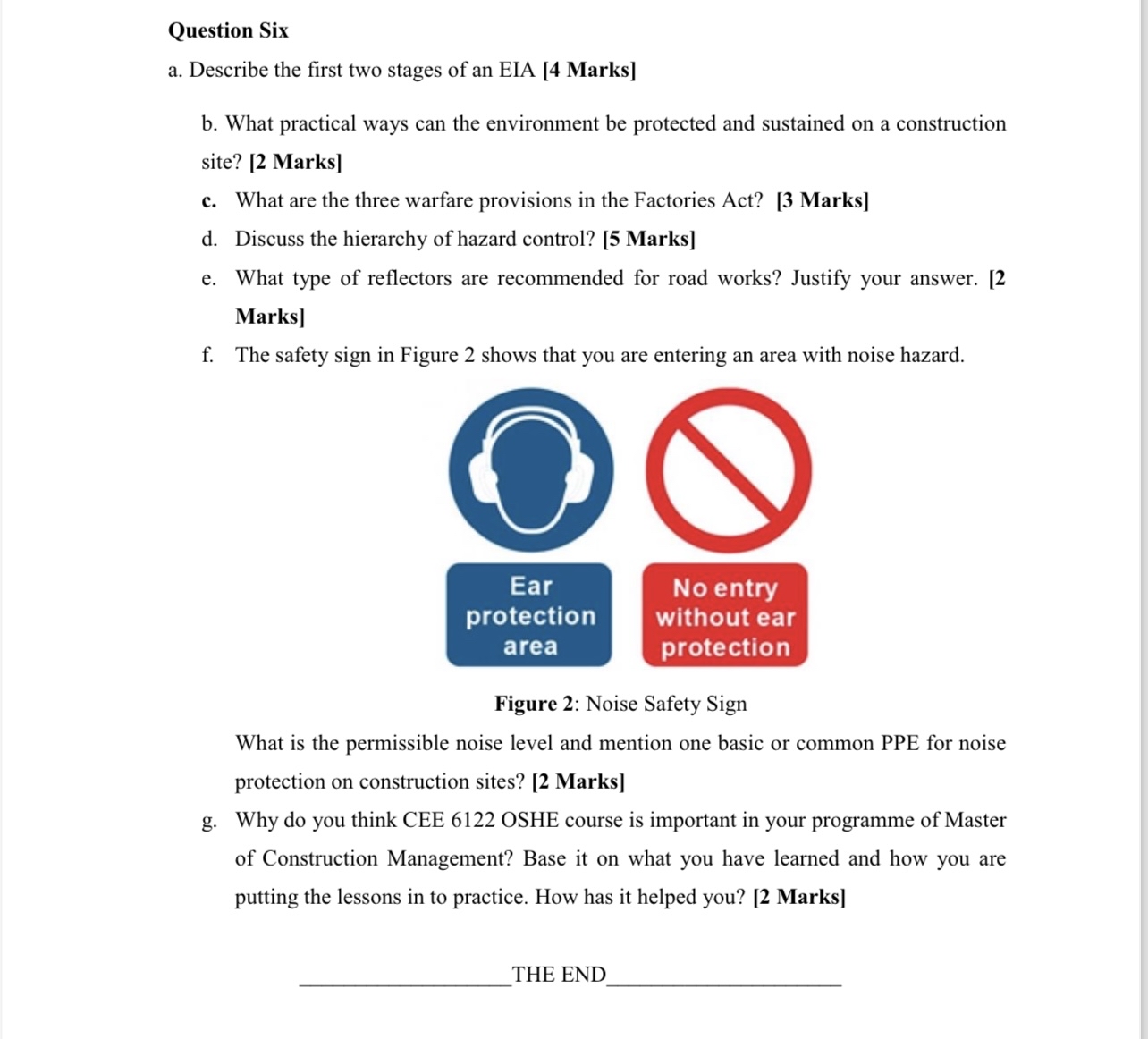 Question Six a . Describe the first two stages of