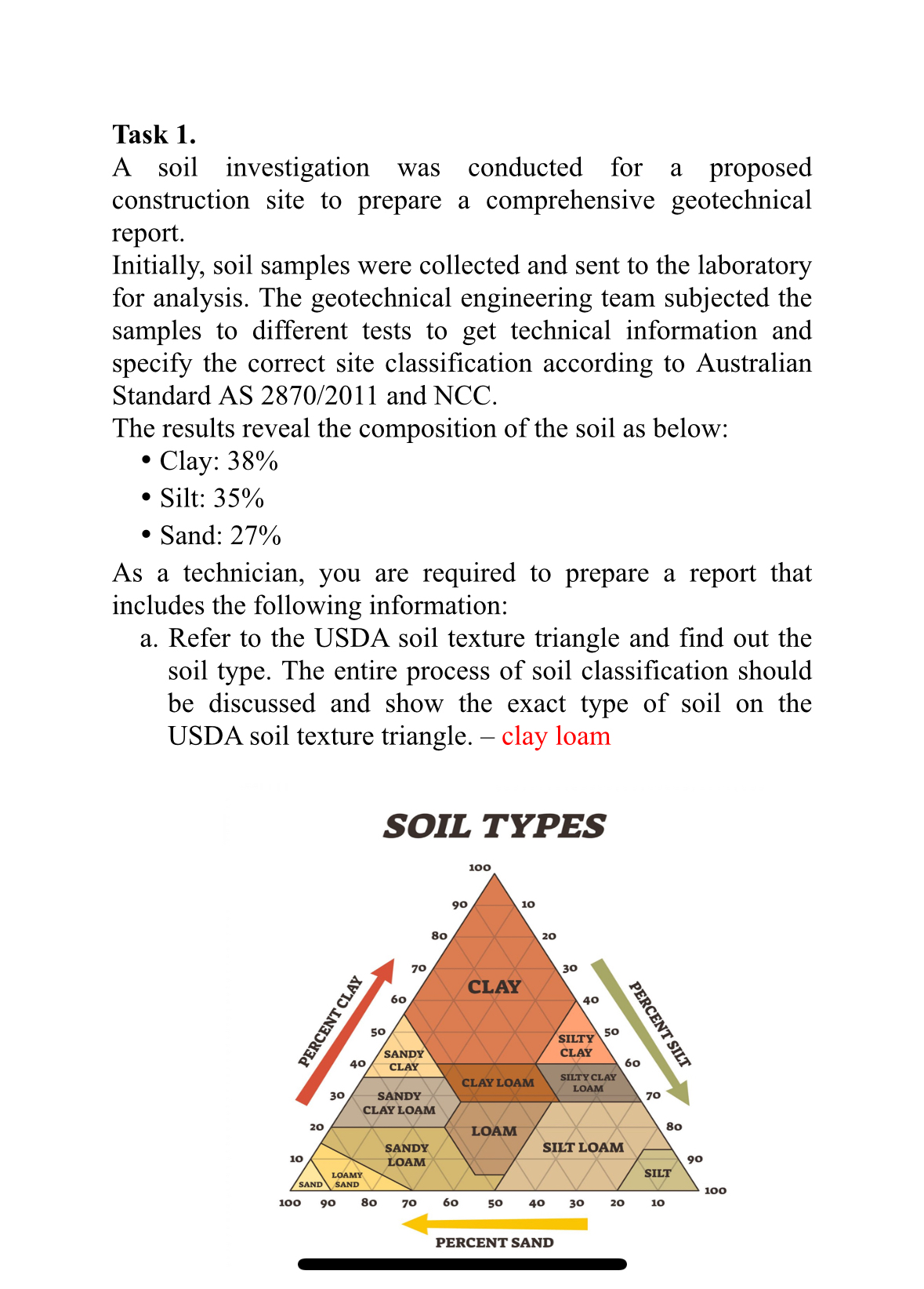  Draw the lines for your finding on the image below or