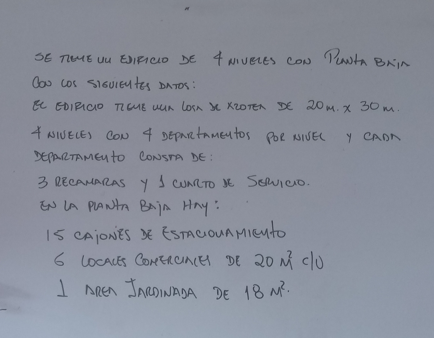Se trene un Edificio de 4 niveles con Punta Bria