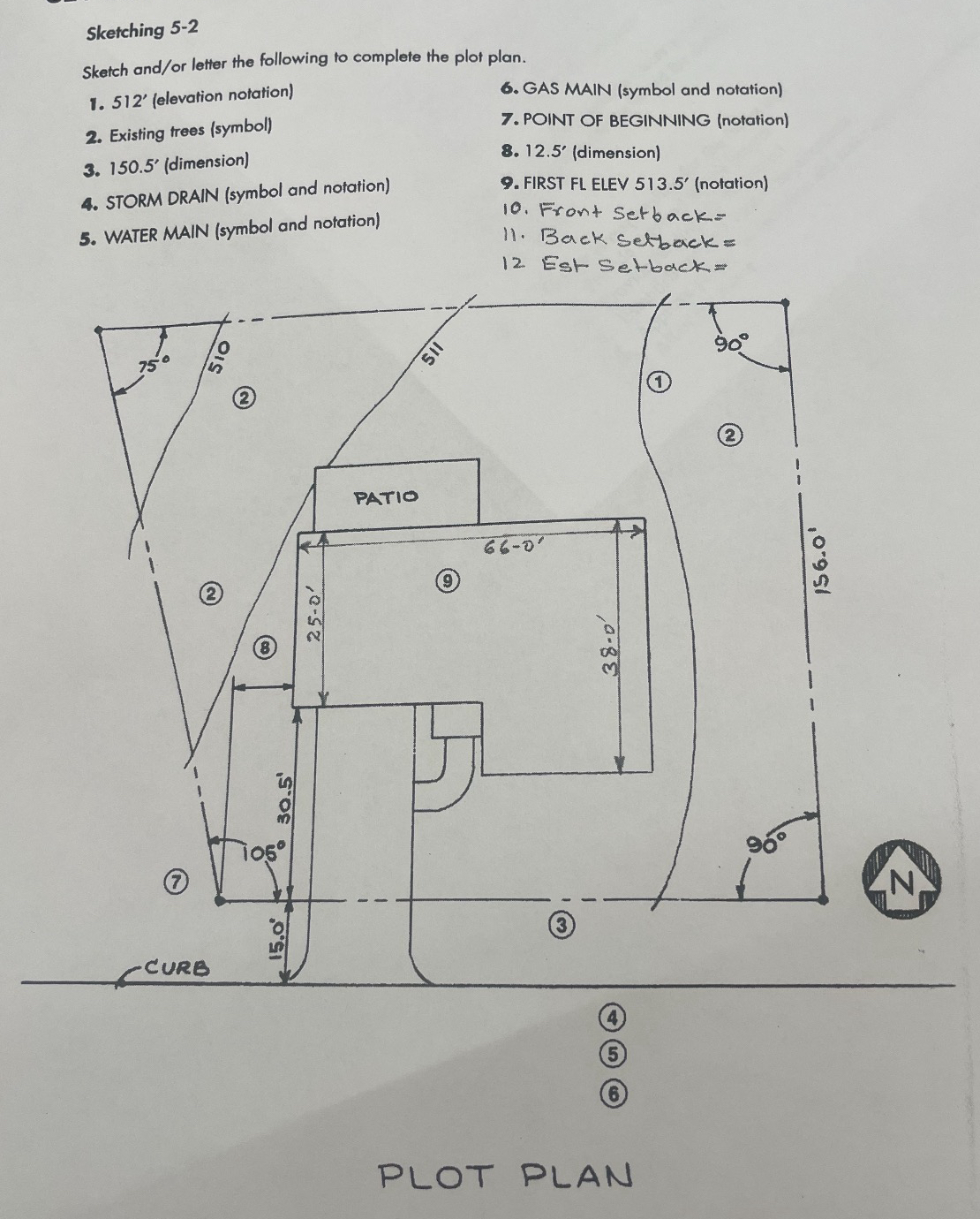 Sketching 5 - 2 Sketch and / or letter the