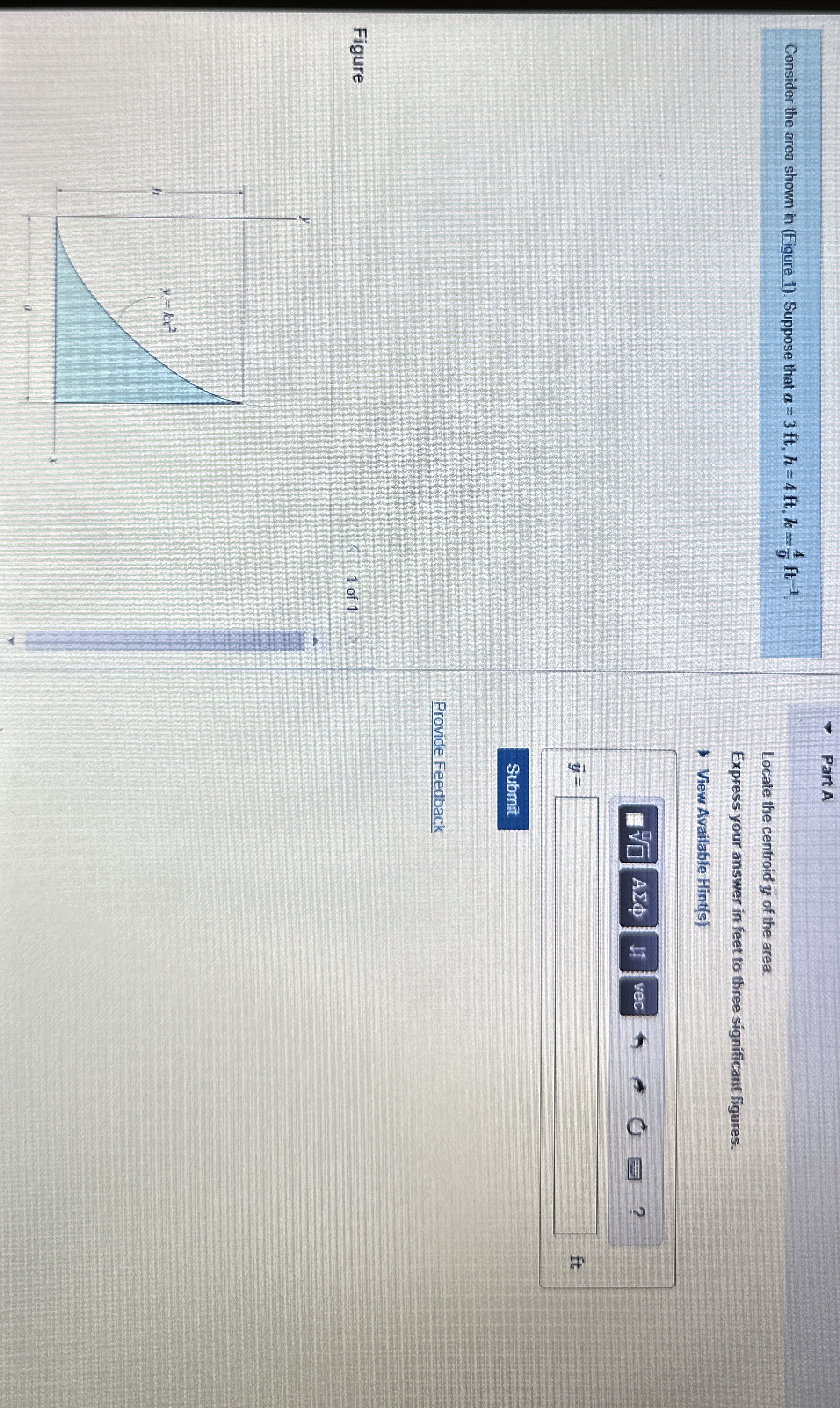 Consider the area shown in ( Figure 1 ) . Suppose