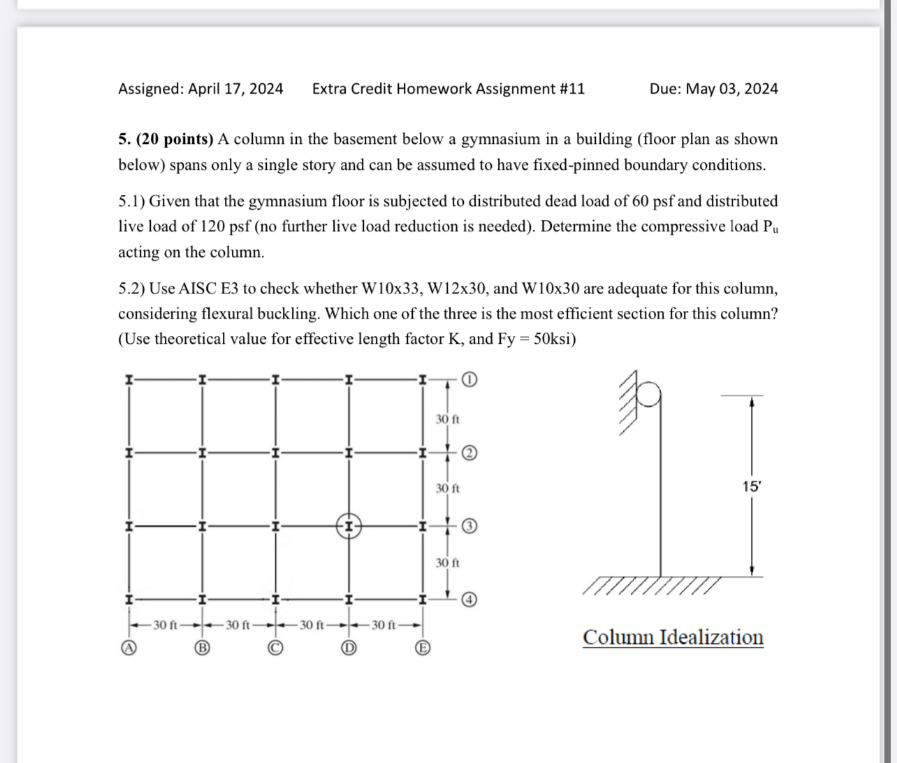 Assigned: April 1 7 , 2 0 2 4 Extra Credit