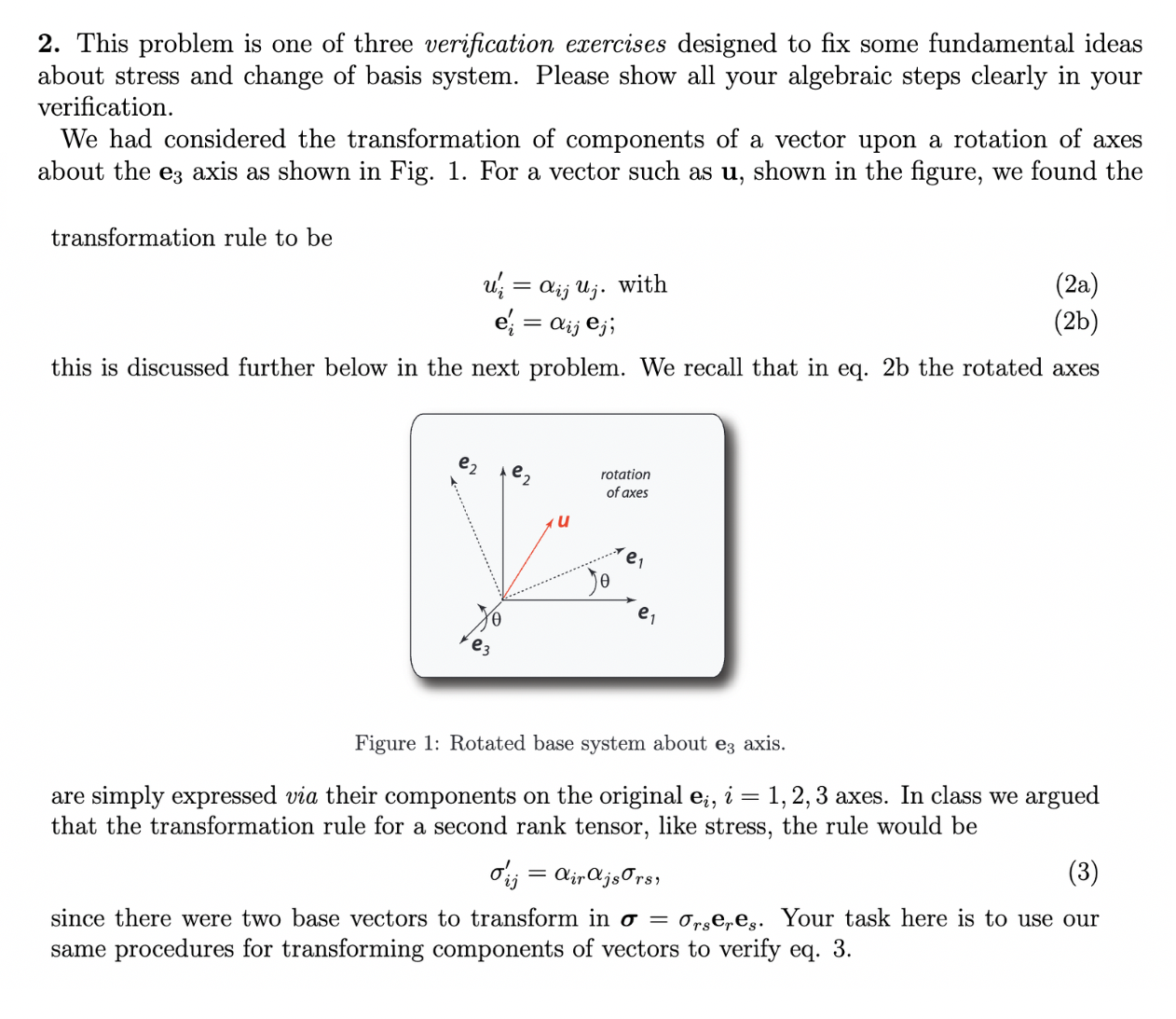 This problem is one of three verification