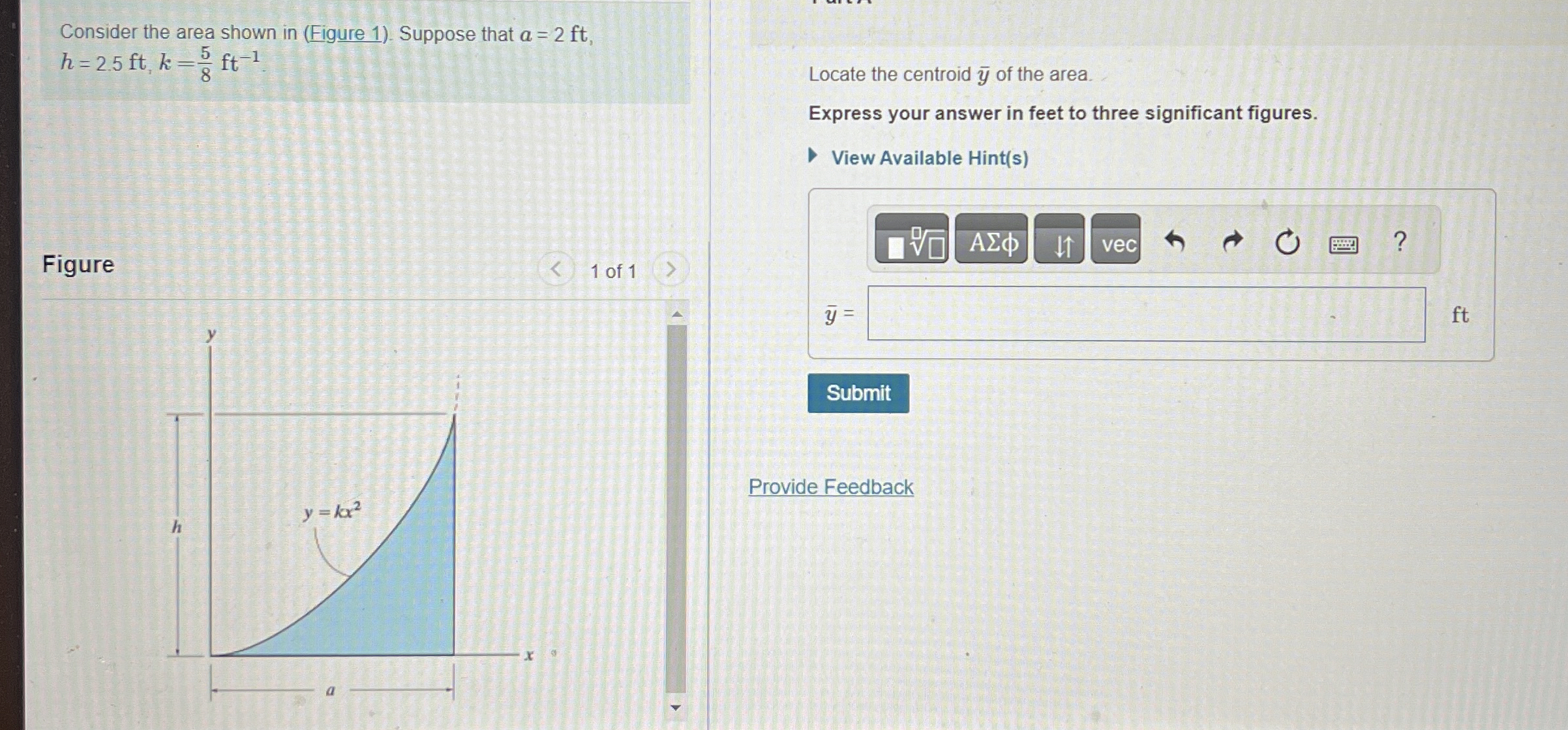 Consider the area shown in ( Figure 1 ) . Suppose