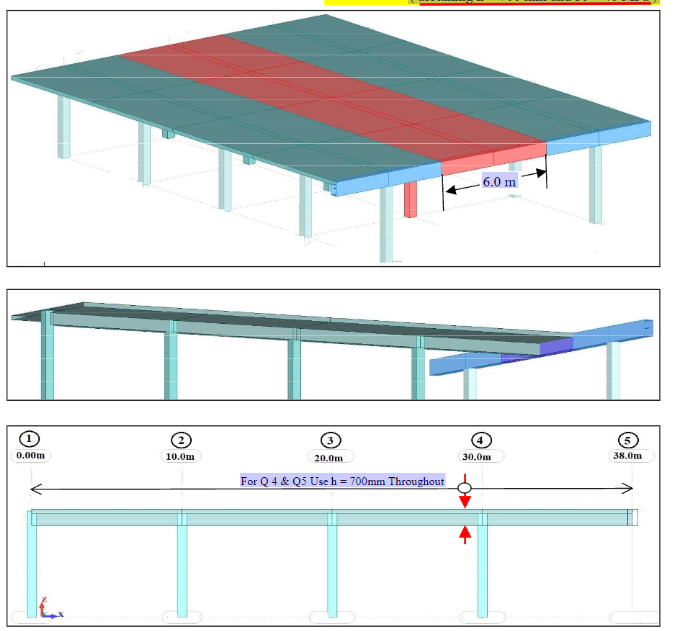 The Structural System is: a RC SLAB 2 5 0 mm