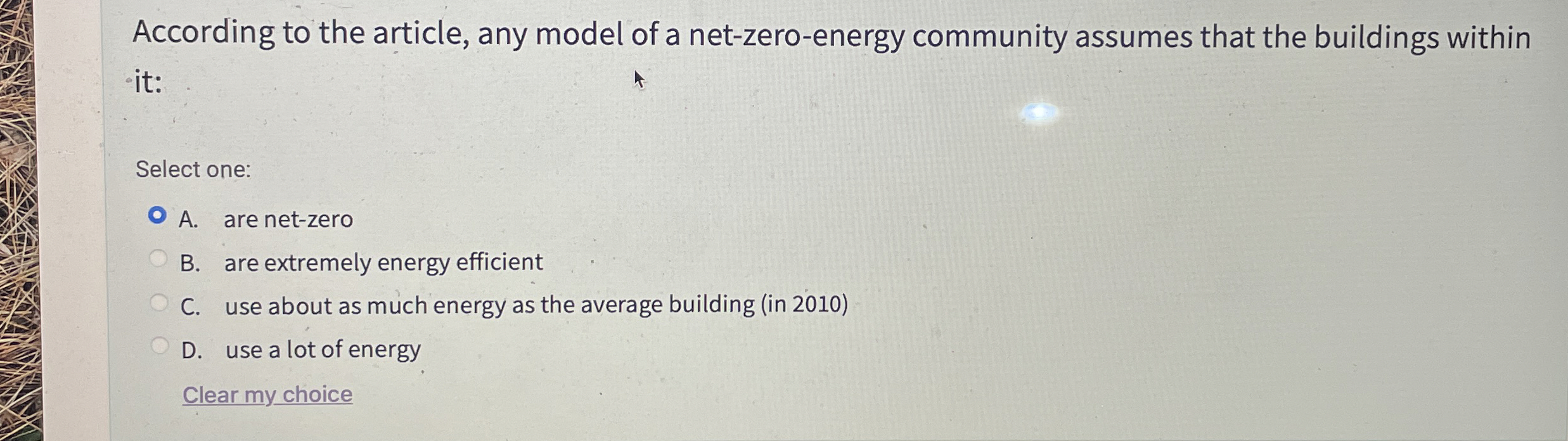 The majority of a facility's solid waste impact