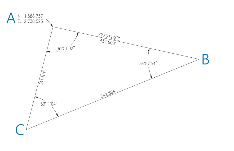 What is you calculated Latitude and Departure for