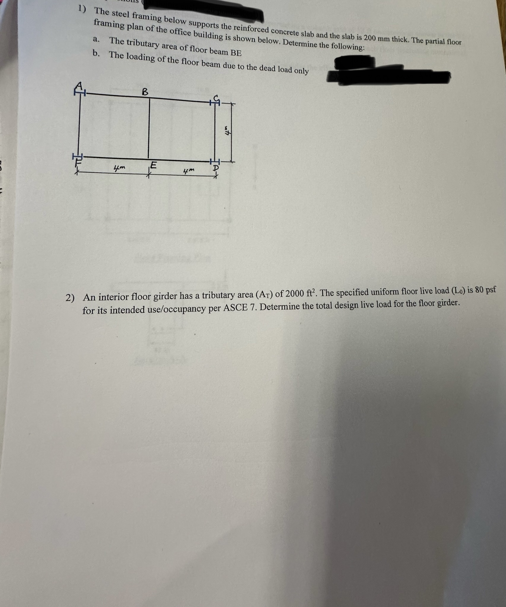 Please show all of your work and each step you do