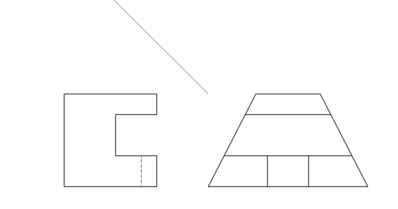 Can you draw the top view