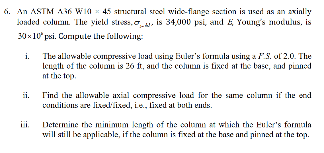 An ASTM A 3 6 W 1 0 4 5 structural steel wide -