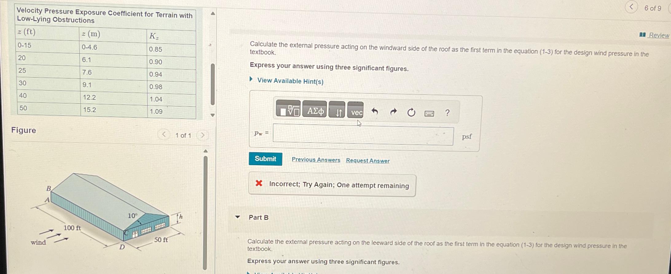 Wind blows on the side of the fully enclosed