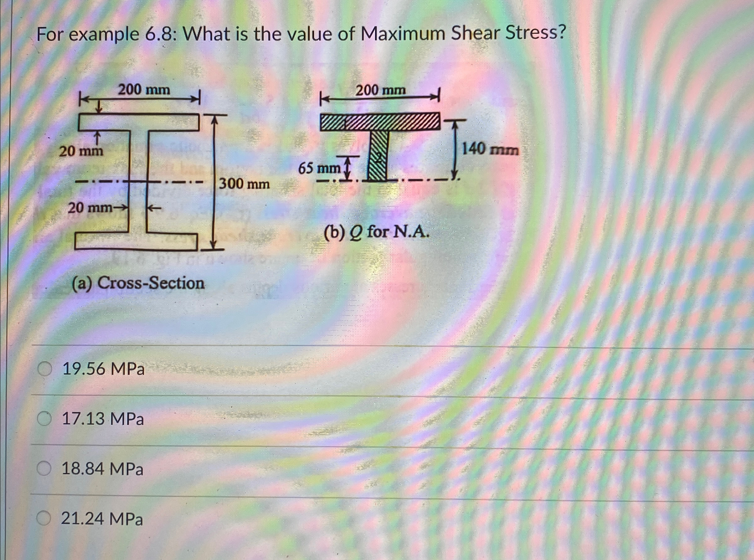 For example 6 . 8 : What is the value of Maximum